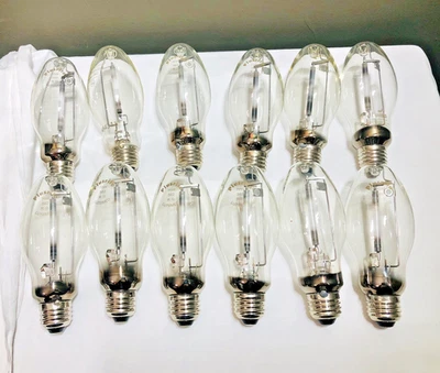 批量 12 个高压钠灯泡 LU70 MED 70 瓦灯 工业照明 — 第 1/4 张图片