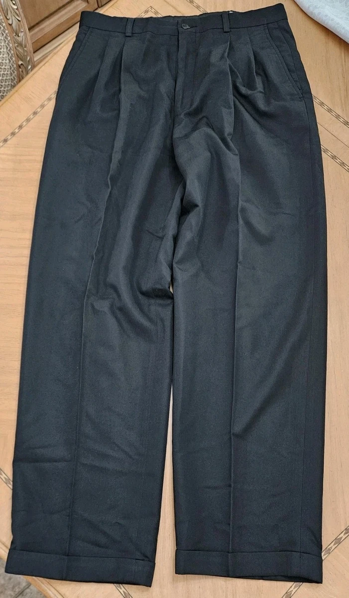 35×29] claiborne Pleated Dress Trousers Claiborne Pleated Pants
