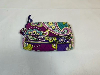 Vera Bradley Small Lined Cosmetic Makeup Bag Heather Print - Image 1 of 2