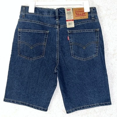 Boy’s Levis Slim Fit Short Above The Knee Adjustable Waistband Size 18 Stretch - Imagem 1 de 4
