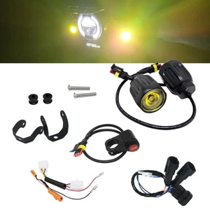12W LED Auxiliary light Kit W/wire harness Fit Honda CT125 Trail 125 - Bild 1 von 9