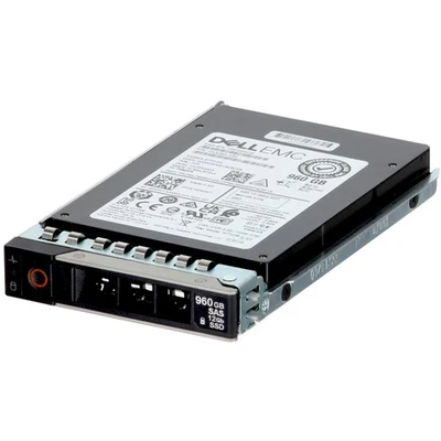 Dell 960GB 12Gbps vSAS MU TLC SED 512e 2.5 SSD XS960LE70134 (2RDWT) - Image 1 of 4