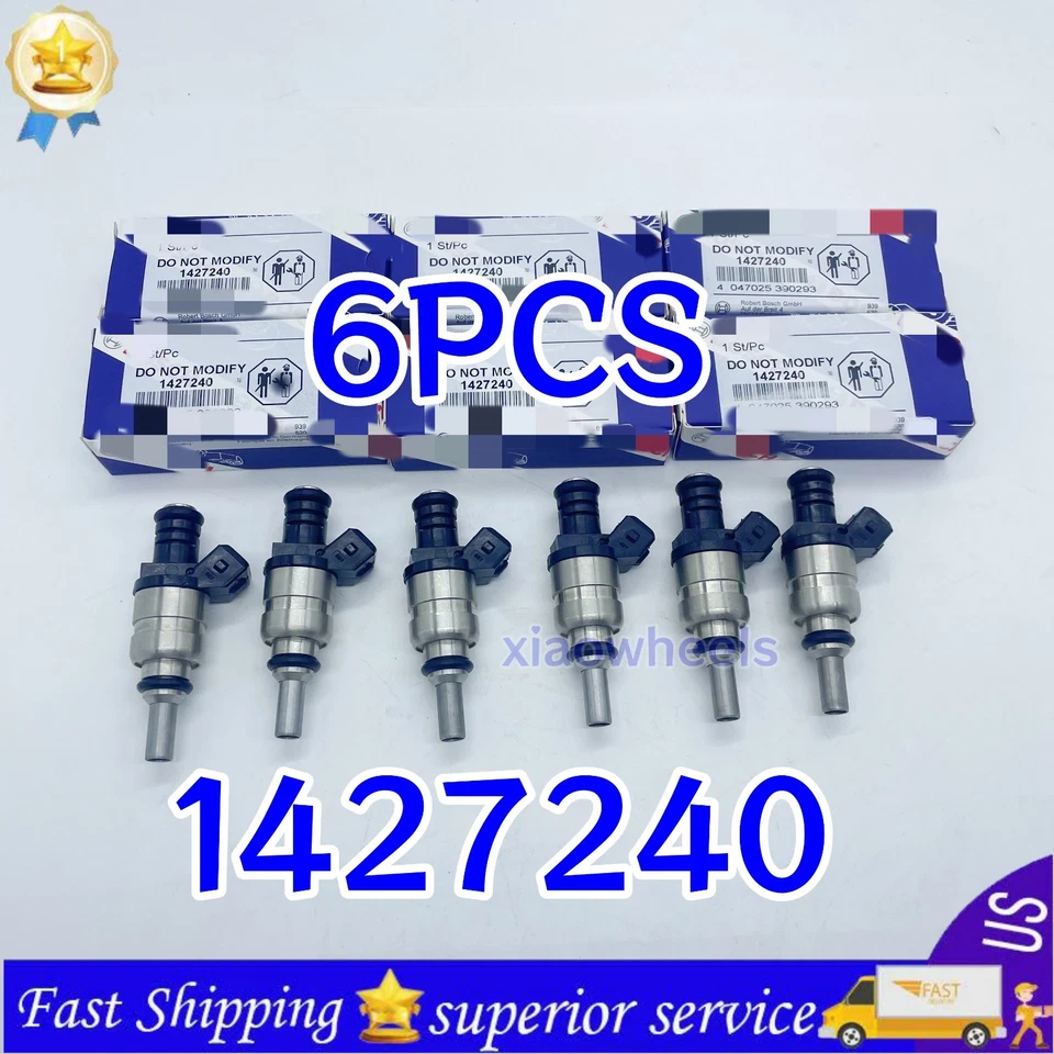 INYECTORES DE COMBUSTIBLE 6 piezas aptos para 99-06 320i 325ci 325i 325xi 525i X3 Z3 1427240 Foto 1 de 4