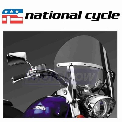 National Cycle SwitchBlade Chopped Windshield for 2004-2005 Honda NRX1800 xh Foto 1 de 4