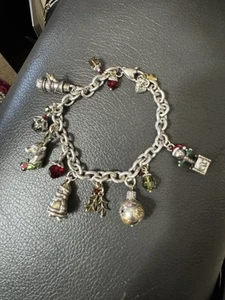 Brighton "Christmas Story" Charm Bracelet! - Picture 1 of 7