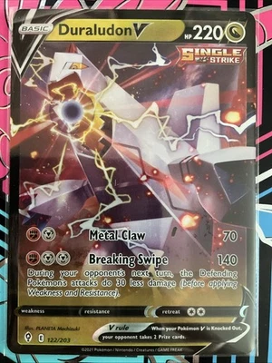 Duraludon V s8b 122/184 RR Japanese Pokemon Card game VMAX Climax Holo Rare - Image 1 of 2