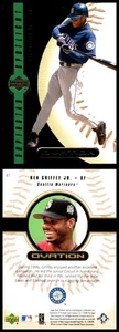 2000 Upper Deck Ovation Superstar Spotlight Ken Griffey Jr. Seattle Mariners HOF - Picture 1 of 1