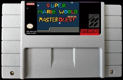 Super Mario World Master Quest 1 English Game For SNES NTSC-U/C US Canada - Image 1 of 4