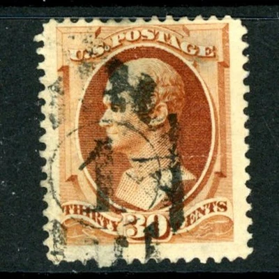US Scott # 217 - Used - Nice Centering - CV=$90.00         (1-C254) - Image 1 of 2