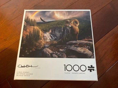 Chuck Black A Wild Journey 1000 Piece Puzzle New - Image 1 of 4
