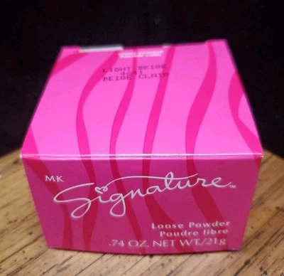 Mary Kay Signature Loose Powder 4641 Light Beige Discontinued Sealed New - Image 1 of 4