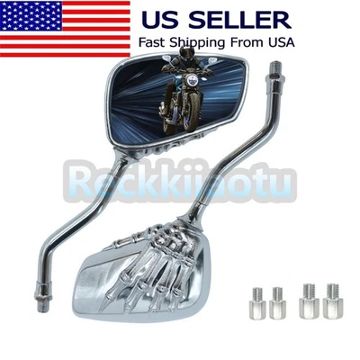 Motorcycle Rearview Mirrors For Honda CRF100F/CRF150F/CRF230F/CRF250R/CRF250X - Изображение 1 из 4