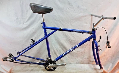 04' GT Outpost Trail Bike Frame Set 18" Large Hardtail Chromoly Steel Retro Cafe - Image 1 of 4