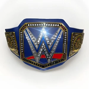 2014 Mattel WWE Wrestling Universal Champion Championship Belt Replica Blue - Picture 1 of 4