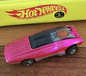 Hot Wheels Redline Whip Creamer Pink 1970 - Picture 1 of 6