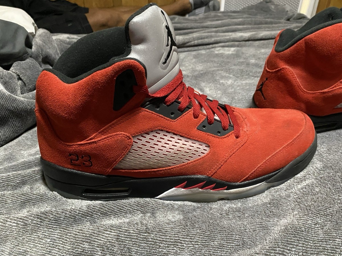 Air Jordan 5 Retro バルスティレッド USA 11 Jordan 5 Retro Red Suede for Sale | Authenticity Guaranteed