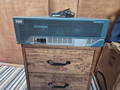Cisco 3845 Integrated Services Router – Dual PVDM2-64, VWIC2-2MFT, Tested - Image 1 of 4