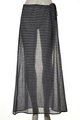 Sarah Arizona Womens Skirt Size 8 White Pink Floral Peasant Maxi Long Cotton - Image 1 of 4