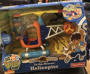 Go Diego Go! Safari Rescue To the Rescue Helicopter mit Diego & Falcon Figuren - Bild 1 von 6