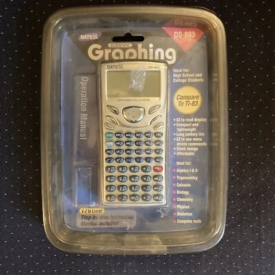 Datexx DS-883 Scientific Graphing Calculator  - Image 1 of 4
