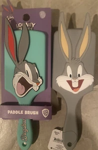 Bugs Bunny Paddle Hairbrush 2 Different Brushes Cool New - Picture 1 of 2