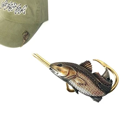 Redfish (girando) "HOOKIT"© - 0ff The Hook Jeweler - clip de sombrero - pasador de sombrero Foto 1 de 4