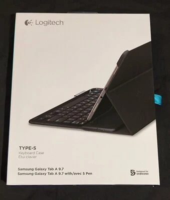 Logitech Type-S Keyboard Case for Samsung Galaxy Tab A 9.7 - Image 1 of 4
