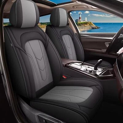 For Mitsubishi Outlander Sport 2011-2024 PU leather Front Rear Car 5 Seat Covers Foto 1 de 4