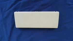 Mercedes W124,C126,W201,R107 Lighted sun visor Cream Beige 1 cover with Mirror - Picture 1 of 3