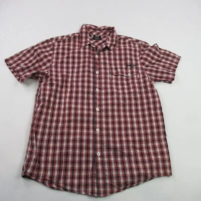 Oakley 衬衫男式中号短袖纽扣前口袋户外 — 第 1/4 张图片