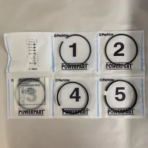 Juego de anillos de pistón Perkins 41158058 genuino fabricante de equipos originales - Imagen 1 de 2