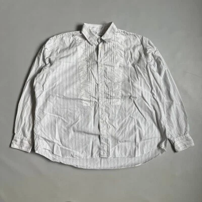 Винтажная женская рубашка Comme des Garcons в полоску на пуговицах размер M - Изображение 1 из 4