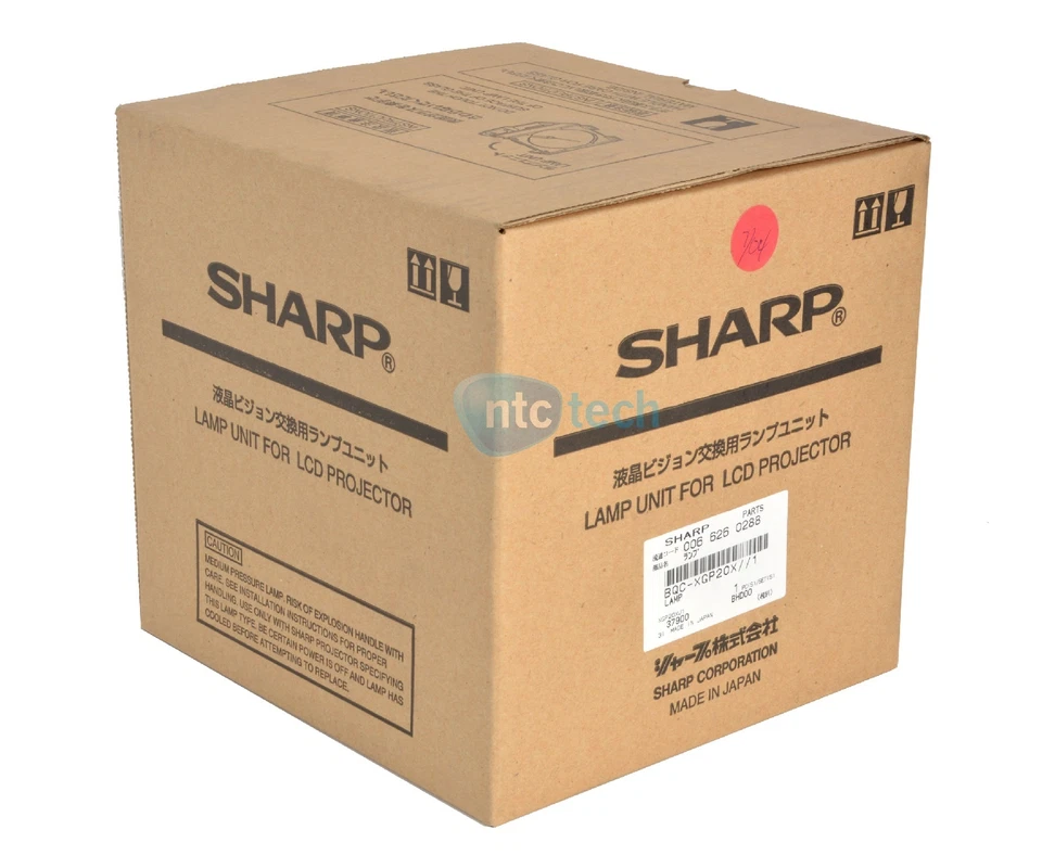 Sharp Projector Lamp Replacement for LCD Projector BCQ-XGP20X//1 - New  - Image 1 of 1