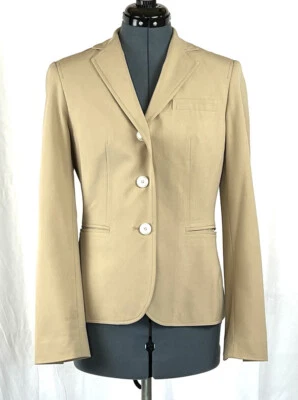 Blazer The Limited caqui ajustado 3 botones 6 873 Foto 1 de 4