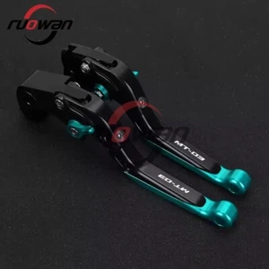 For Yamaha MT-03 CNC Folding Brake Clutch Levers Extendable Adjustable Handles - Bild 1 von 12