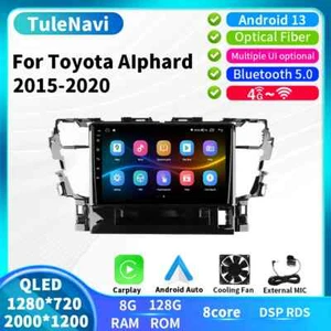 For Toyota Alphard 30 Vellfire 2015-2020 4G GPS Car Radio Carplay Android Video - Picture 1 of 32