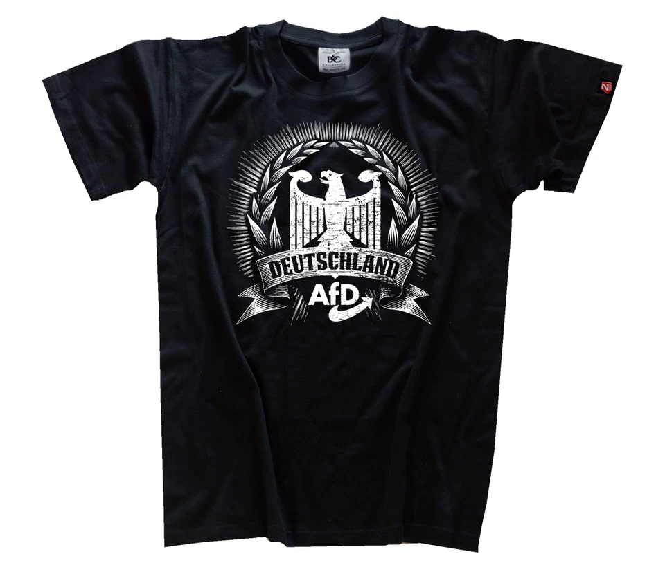 Deutschland AFD Adler Bundesadler Neuwahlen Wende T-Shirt, Kapuzensweat Hoody - Bild 1 von 1