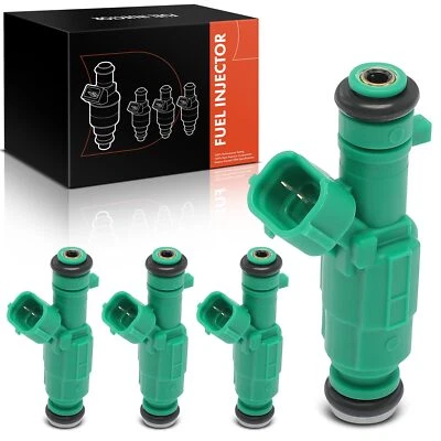 4 inyectores de combustible para Hyundai Sonata 2006-2007 Kia Optima 2006-2008 Rondo 2,4 L Foto 1 de 4