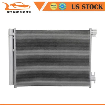 Fits Aluminum AC Condenser For 2018-2023 Nissan Kicks 2020-2023 Nissan Sentra Foto 1 de 4