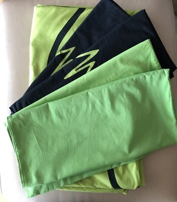 Funda Nórdica IKEA Moderna King + 4 Fundas de Almohada Patrón Geométrico Algodón Negro y Verde Foto 1 de 4