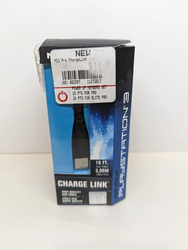 Cable de carga original NYKO Playstation 3 10 pies  Foto 1 de 3