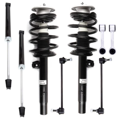 For BMW 323i 325Ci 330Ci Front Rear Struts Assembly Shock Absorbers Sway Bars - Image 1 of 4