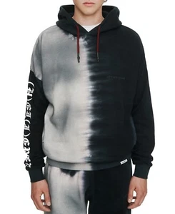 Elevenparis Men's Black Tie Dye Fleece Hoodie - Sz M - NWT - $135 - Picture 1 of 7