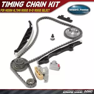 Kit de cadena de distribución del motor 10x para Nissan Altima Rogue 2010-2013 Rogue Select 2,5 L - Imagen 1 de 10