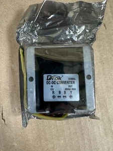 DROK 124806L DC-DC Converter VoltRegulator 12V In 48V6A Max Sealed - Picture 1 of 2