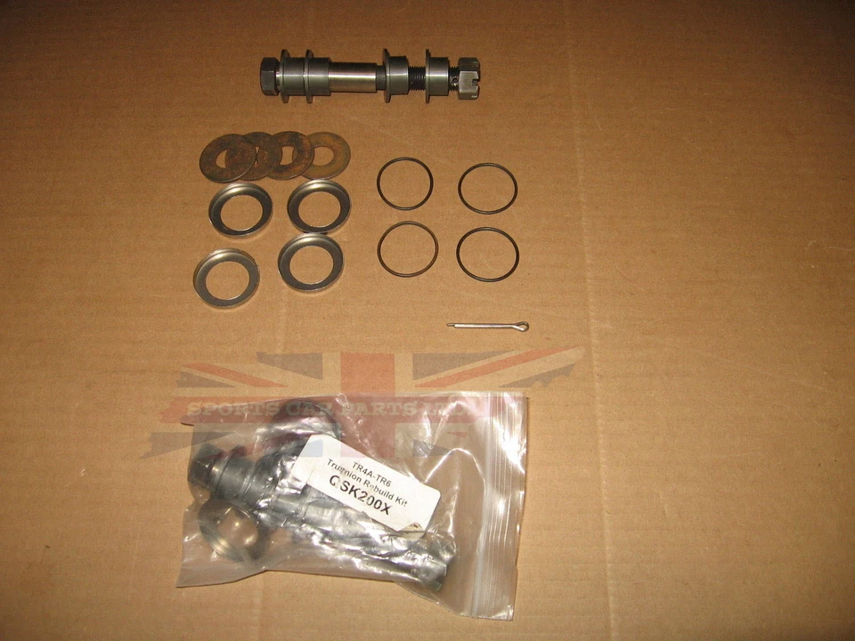 Nuevo par de kits de reparación de muñones para Triumph TR6 TR250 TR4A hechos en el Reino Unido Foto 1 de 1