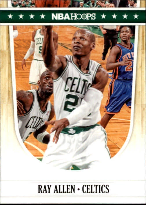 2011-12 Hoops Boston Celtics Basketball Card #7 Ray Allen
