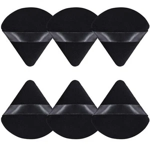 Foonbe Triangle Makeup Sponge for Face Powder, Soft Plush Triangle Makeup Sponge - Picture 1 of 6