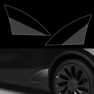 2x Car Rear Door Panel Paint Protection Clear Film Fit For Tesla Model Y pn - Picture 1 of 4