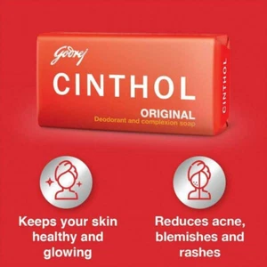 Cinthol Original Deodorant Bath Soap – 99.9% Germ Protection - 100gm -Free Ship - Picture 1 of 7